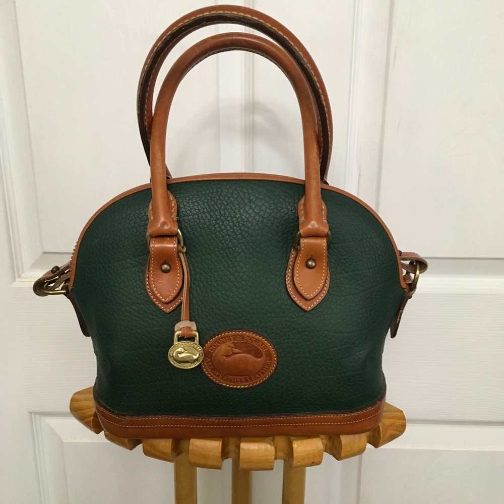 Dooney Vintage AWL Norfolk Satchel